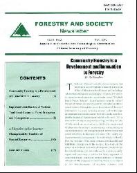 Forestry and Society Newsletter