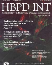 Hepatobiliary & Pancreatic Diseases International